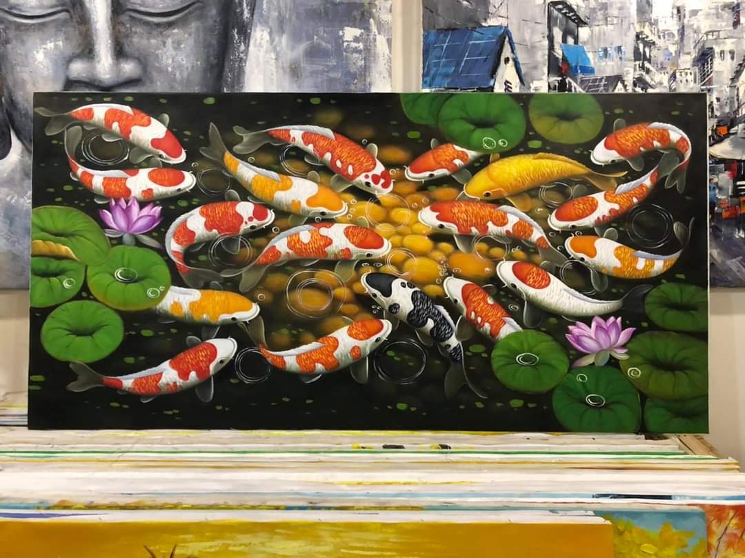 tranh-son-dau-ca-chep-2